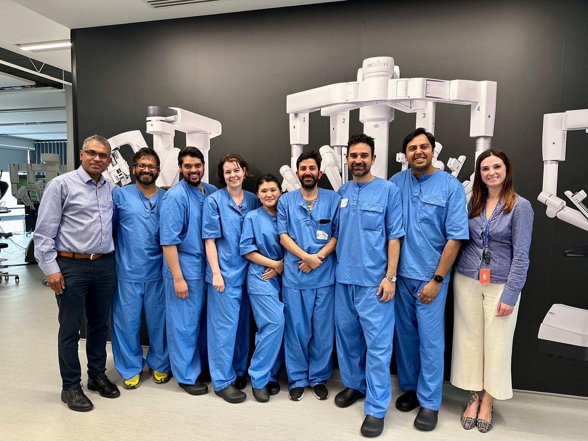 At UHNM Royal Stoke Academic Robotic Programme, Intuitive Winnersh
Thank you <a href="/intuitiveuk/">Intuitive UK</a> &amp; Mr Phil Varghese for organising an amazing programme for the robotic trainees and fellows at UHNM