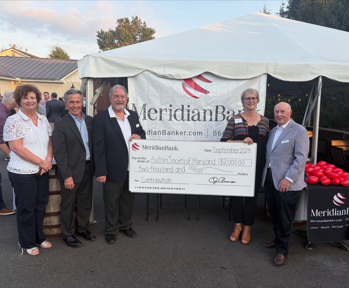 Meridian is proud to support the <a href="/autismsocietymd/">autismsocietymd</a> at our annual customer party at <a href="/Manorhillbrew/">@ManorHillBrew</a> in Maryland!