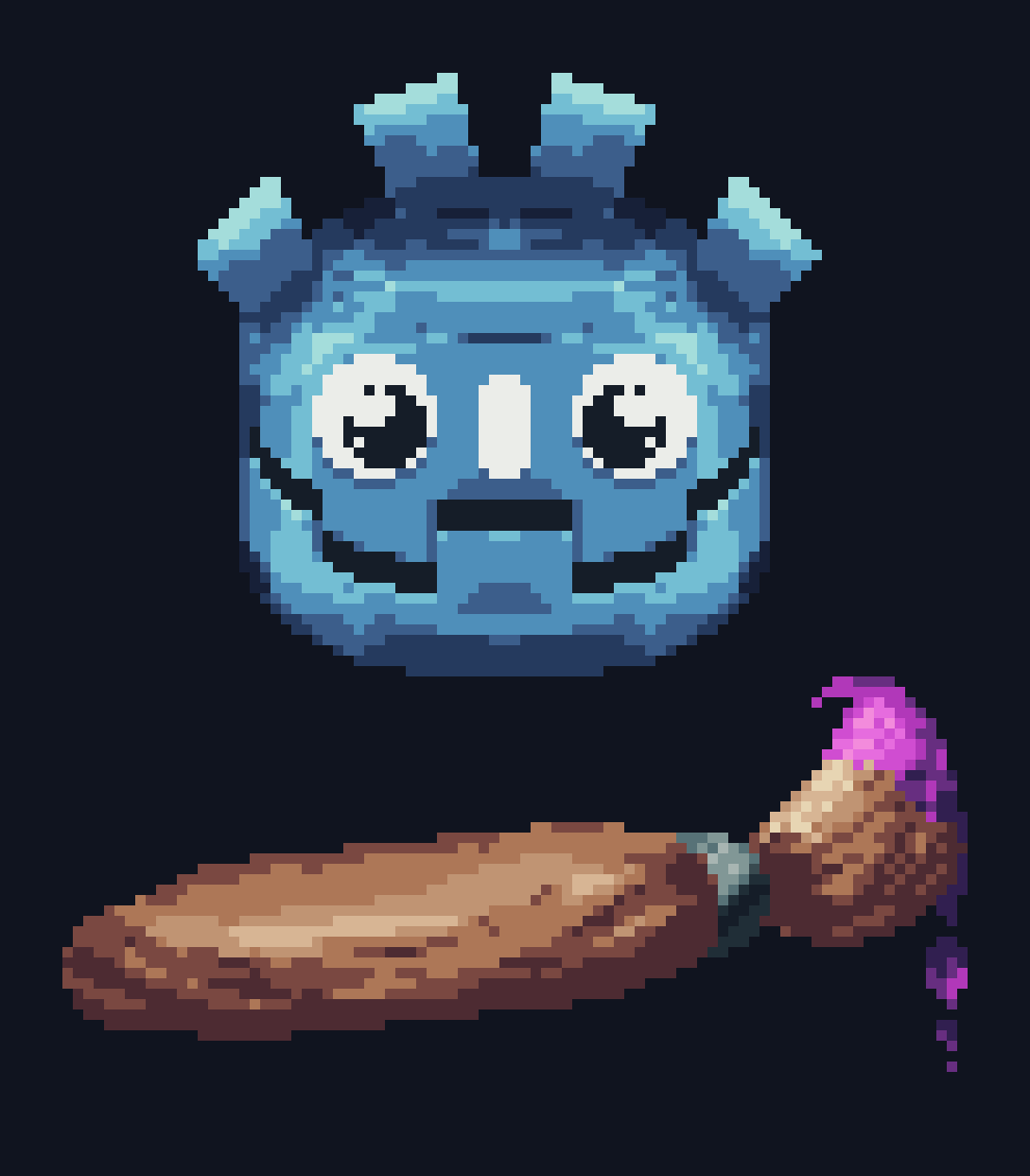 I decided to try myself out as a game developer again, as I had planned since childhood. Maybe I can do it with this engine.🥶
#pixelart #ドット絵 #aseprite #GodotEngine