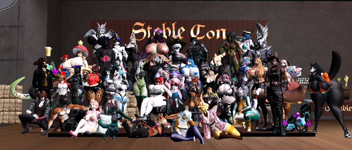 Day 272 - Stable Con!🐎🍻

Held by <a href="/TheWetMare/">The Wet Mare (18+)</a> <a href="/ThatFancyHorse1/">The Golden Stallion 🟦</a> 

#nsfw #furry #secondlife 

more event activities below! ⬇️