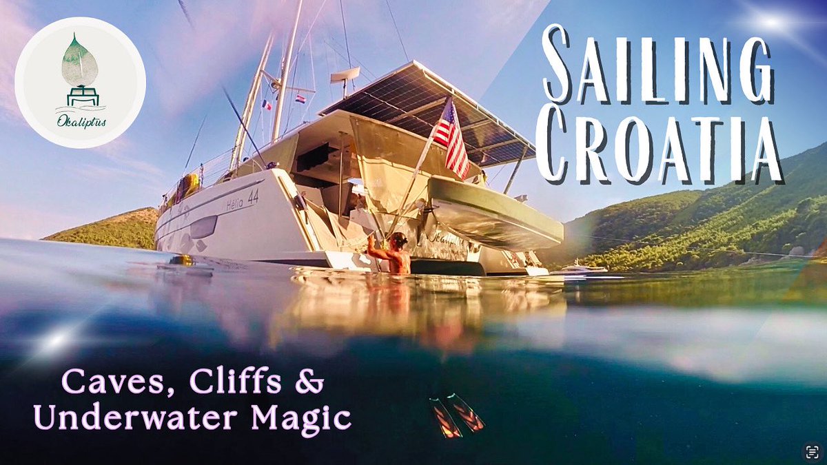 SOkaliptus's tweet image. NEW EPISODE ~ We are sailing out of Dubrovnik and into paradise… 
.
Sailing Croatia | Underwater Paradise, Mysterious Caves &amp;amp; Epic Cliff Views
youtu.be/aMj-lhexfuU
.
#sailingcroatia #sailcroatia #sailingthemed #sailinglife #livingaboard #croatiasailing #travelcroatia #croatia