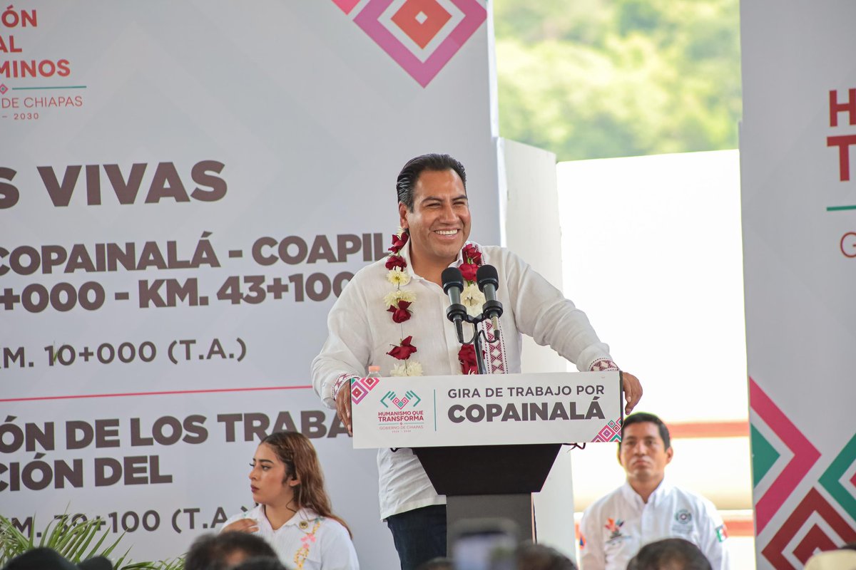 IcatechOficial's tweet photo. El #ICATECH reafirma su compromiso con el desarrollo de Chiapas, participando activamente en las giras de trabajo de nuestro Gobernador Eduardo Ramírez Aguilar. https://t.co/9VY7PjLgNk