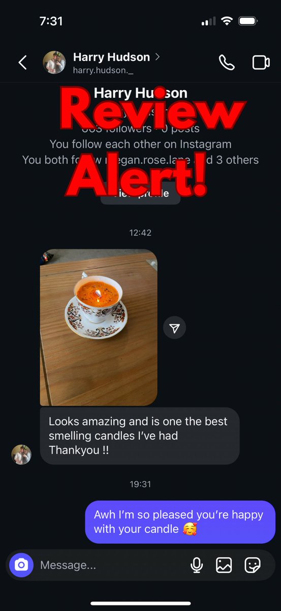 GrumblesHive's tweet image. Another one sold in person! 🥰 A friend’s boyfriend picked one up on Saturday &amp;amp; said:
“Looks amazing &amp;amp; is one the best smelling candles I’ve had Thankyou !!”

Even the men love a cosy candle 😉
Grab yours: etsy.com/uk/shop/Grumbl…

#TeacupCandle #Sandalwood #HandmadeCandle