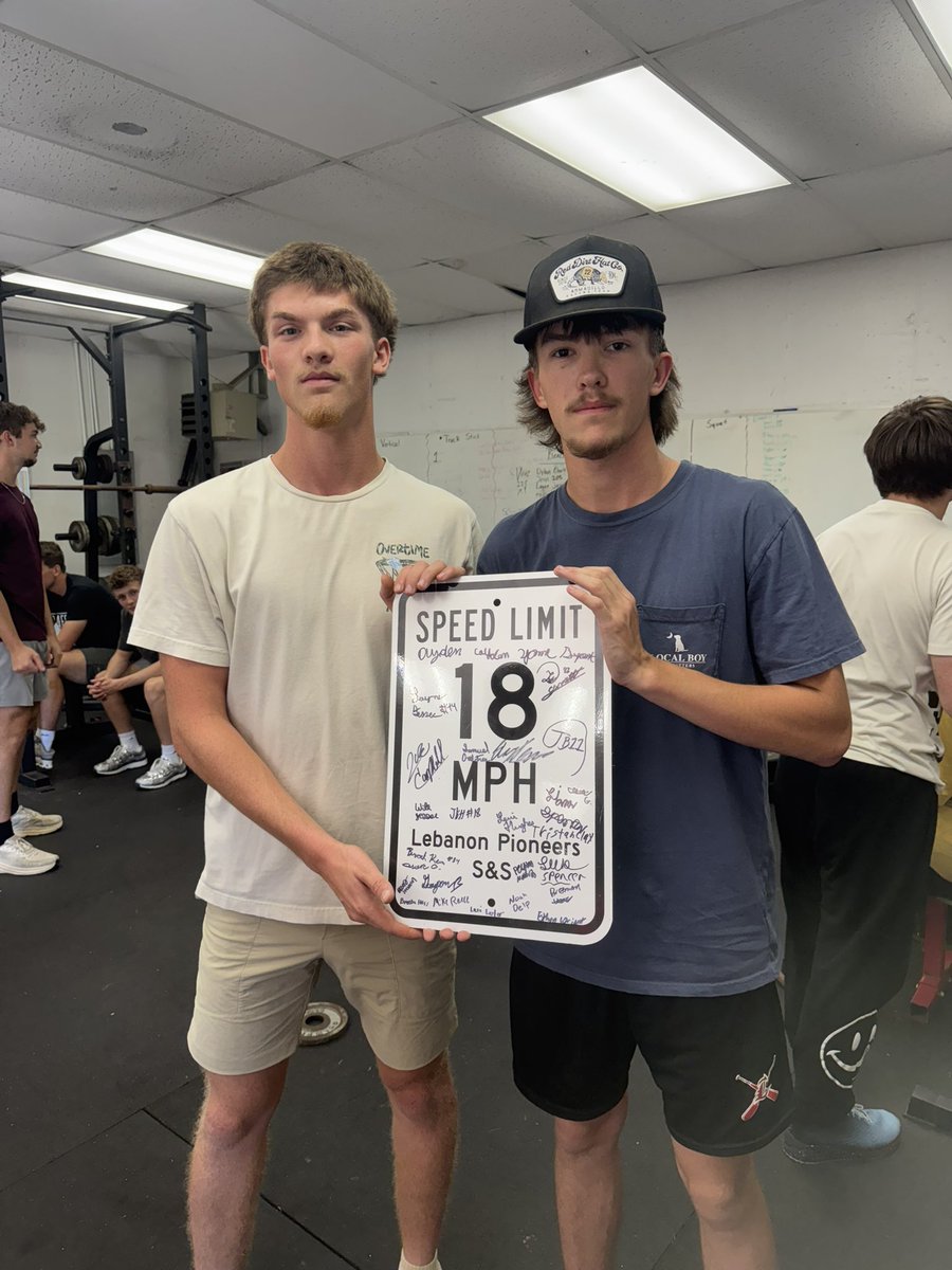 Lebanon Pioneers S&S tweet media