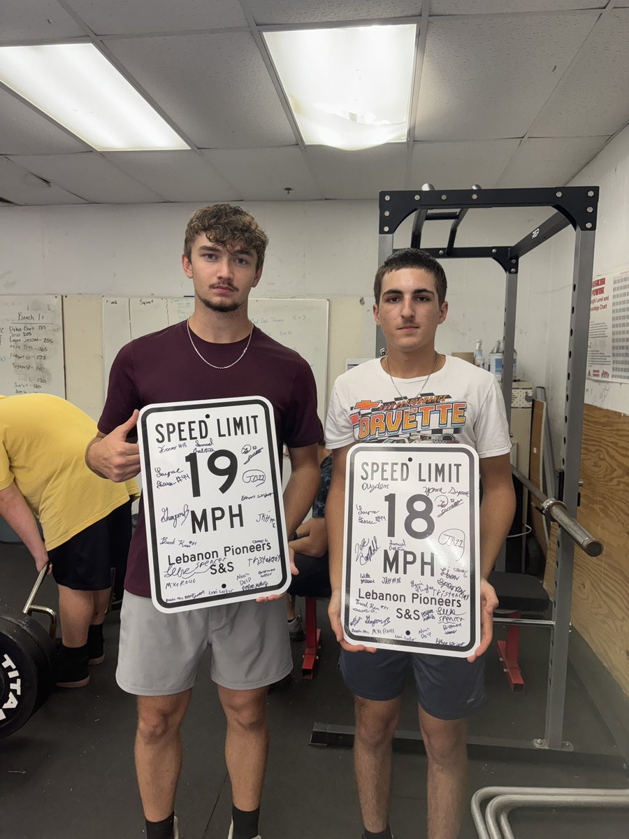 Lebanon Pioneers S&S tweet media