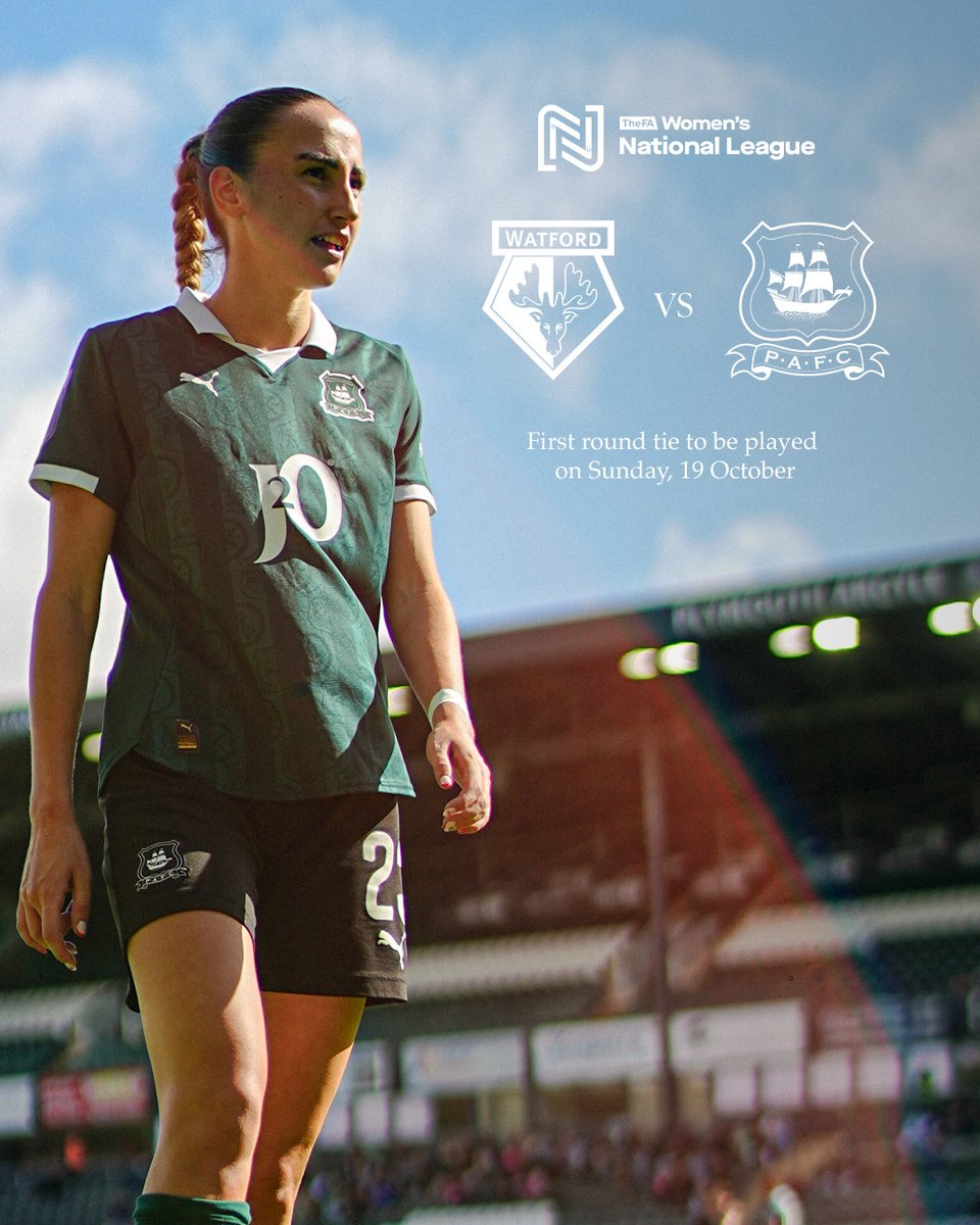 ArgyleWFC's tweet image. We&apos;re heading to @WatfordFCWomen in the first round of the @FAWNL Cup! 🏆

#pafc