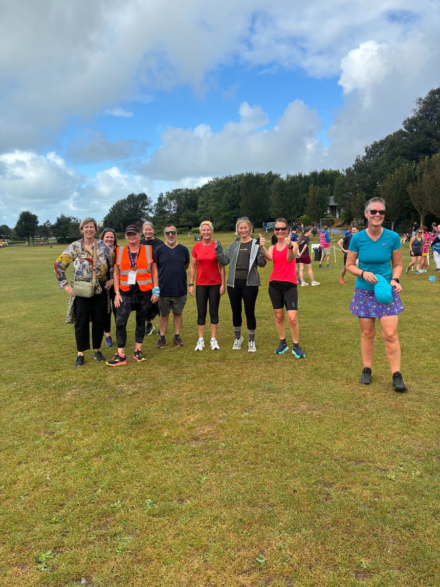 EBparkrun's tweet image. We are often asked if it is ok to walk the parkrun and the answer is YES!
People join us to walk the course every week and we welcome everyone.
Here's a group of happy walkers that recently joined us. #loveparkrun