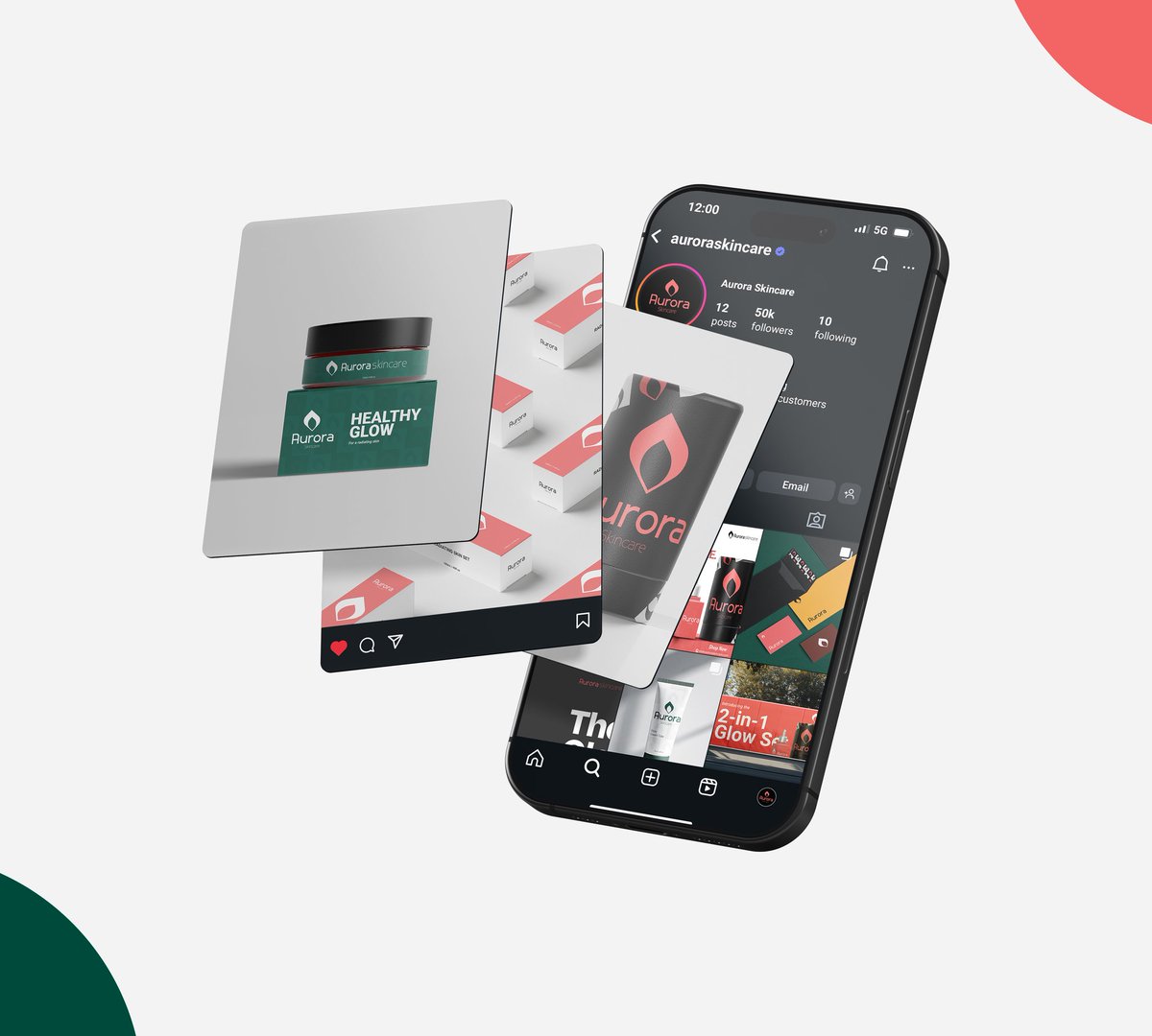 theKhema_k2's tweet image. Aurora&apos;s Identity is more than a logo 

The typography, Color, Iconography and Layout is a complete system built to say one thing:
Premium skincare made affordable. 

Full case study 👉 behance.net/gallery/234769…

#Aurora #BrandIdentity #DesignCaseStudy