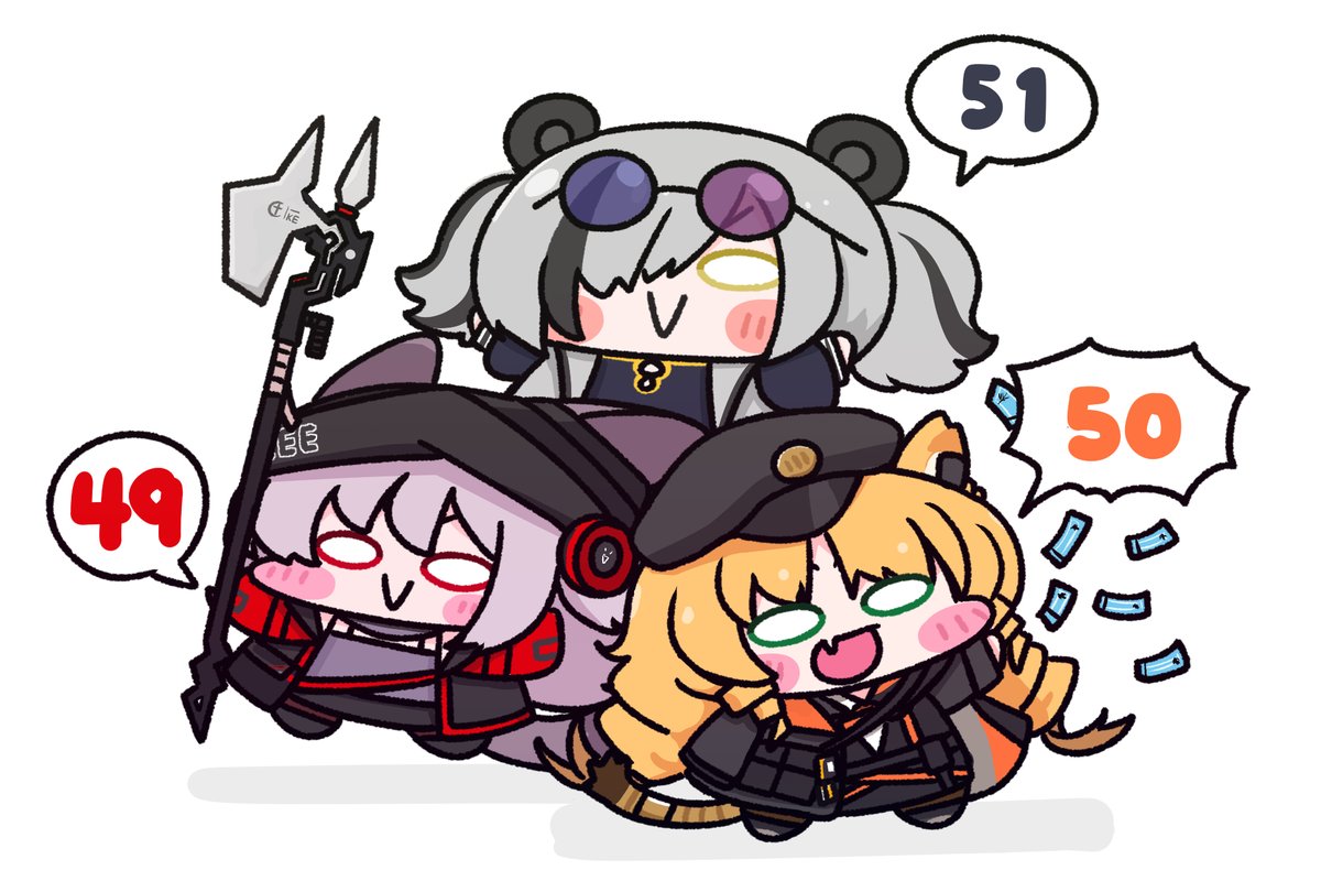 入手順の三人　第十七弾っ
✨🪓🦊🐯💶🐼✨