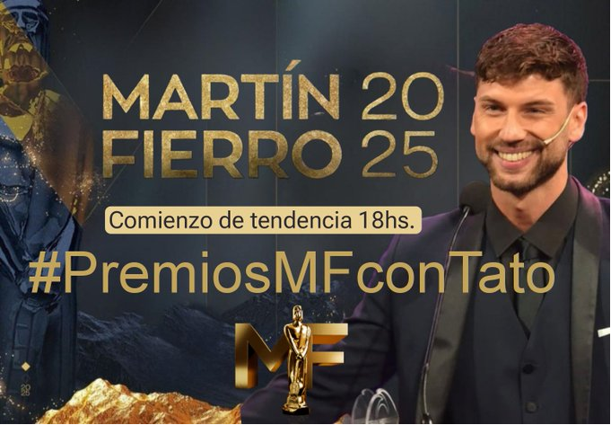 ¡COMENZAMOS CON LA TENDENCIA Y TENEMOS QUE ROMPERLA!   Dejen acá abajo TRESCIENTOS COMENTARIOS sobre el evento + #PremiosMFconTato