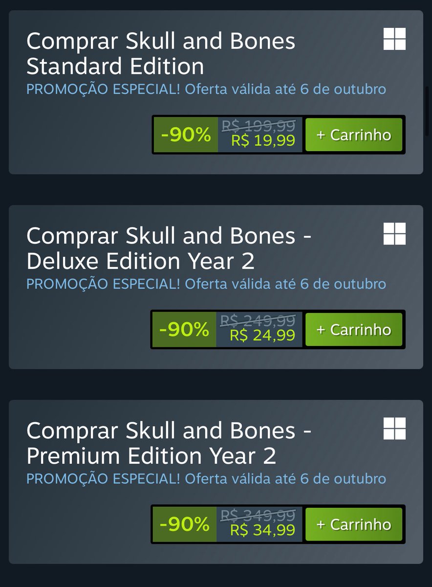 robertbitten_'s tweet photo. Skull and Bones, o primeiro AAAA da indústria, está custando apenas 19 REAIS

vale a pena? https://t.co/dL9EHj5X7p