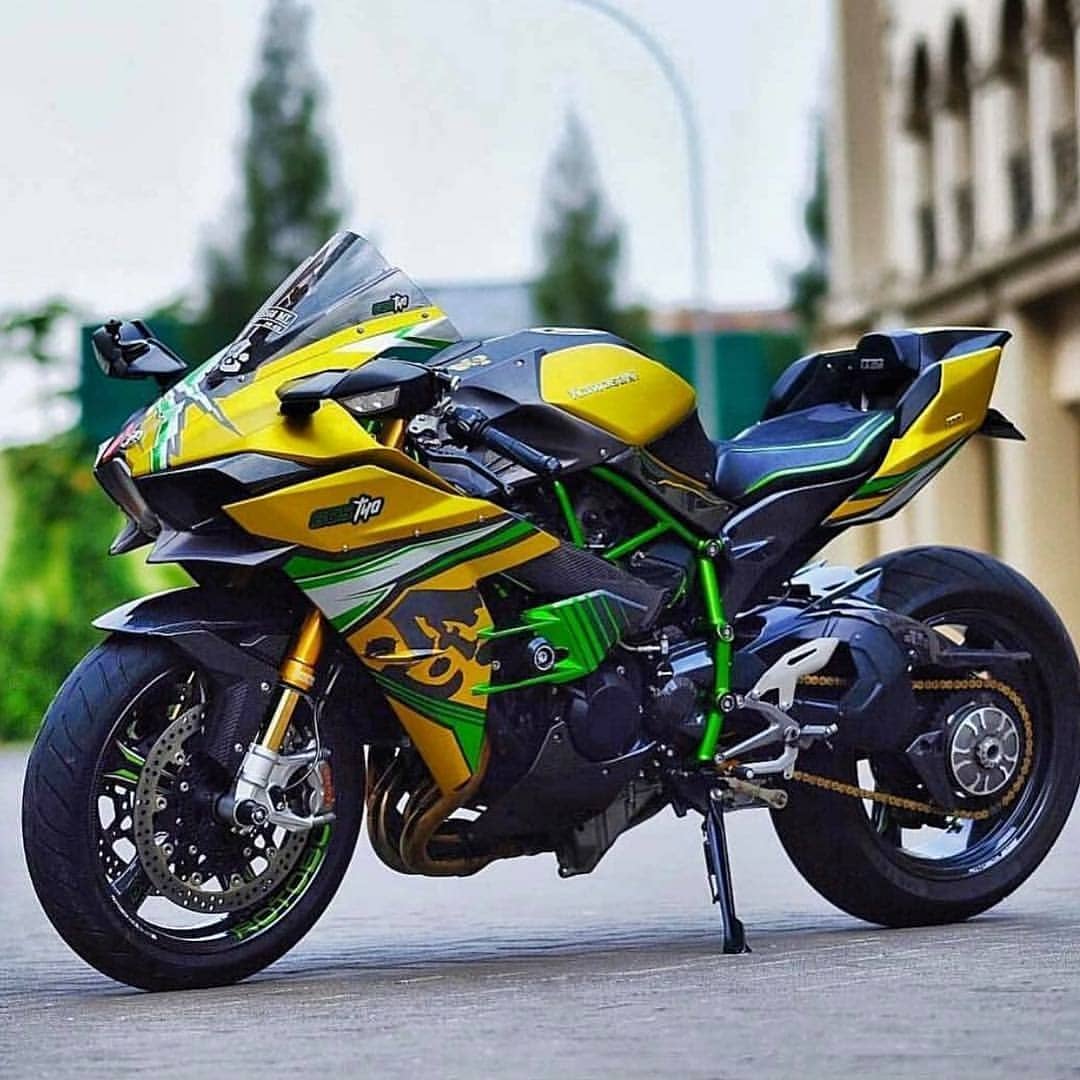 MoreMotorcycles's tweet image. #Kawasaki Ninja H2