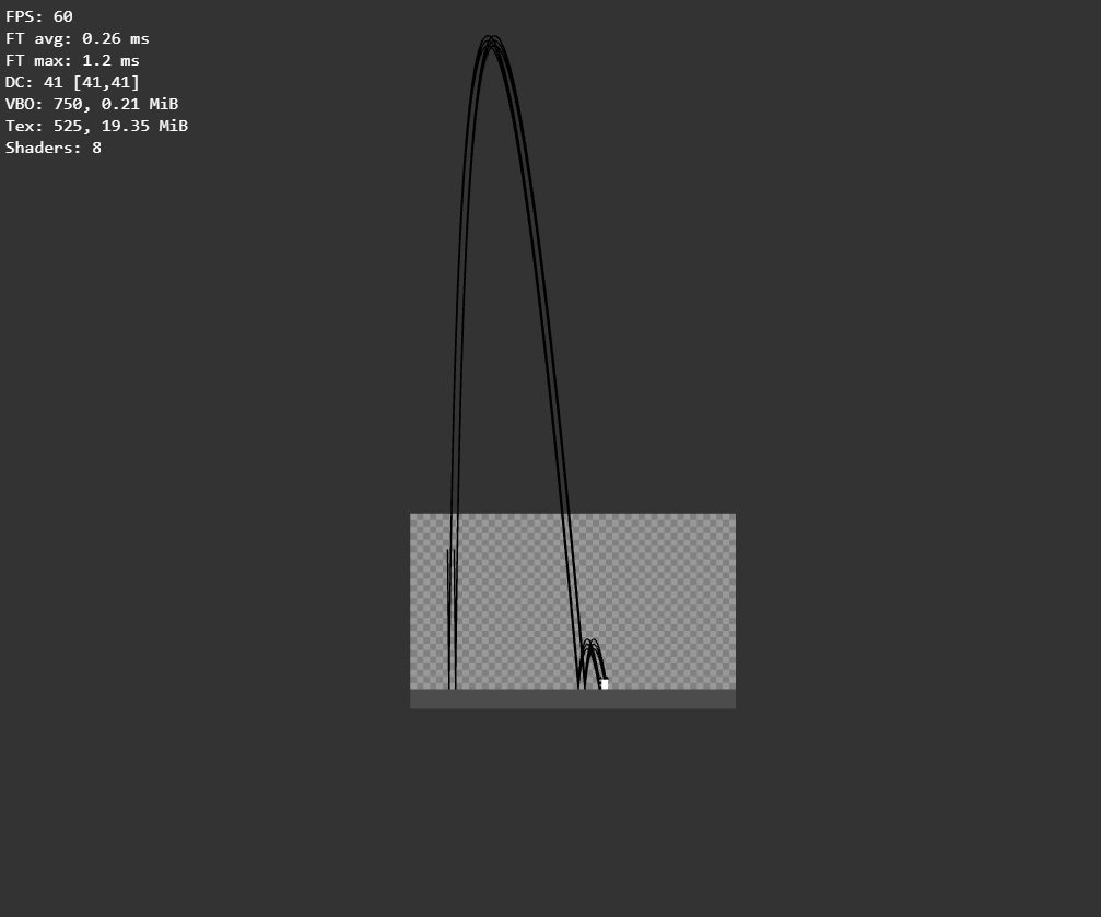 One great thing about mathematically correct collisions is that you can smash things with 500m/s into the ground and they won't glitch out :D
#gamedev #webgl #js