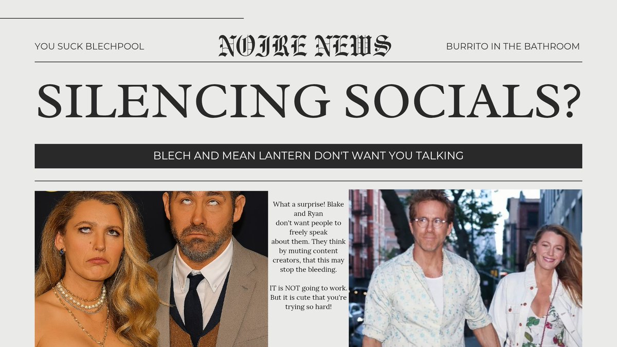 WrathfulProser_'s tweet image. Oh @blakelively and @VancityReynolds It&apos;s so cute you&apos;re trying to hard!

#headlines