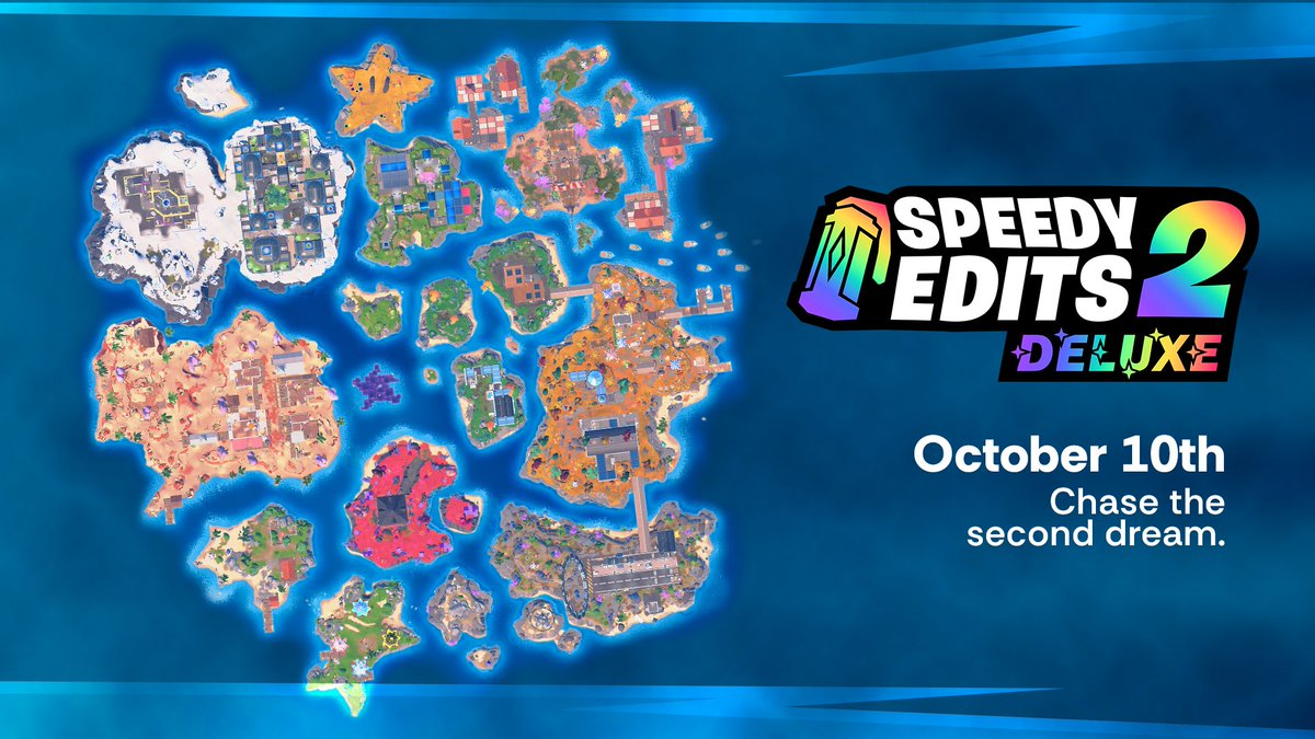 🌙 Chase the second dream.

Speedy Edits 2 DX releases October 10th, take a look at the minimap!

#UEFN
