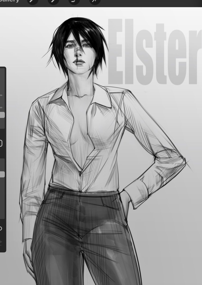 Kontuzhenaya's tweet image. My take on human Elster
#SIGNALIS #signalisfanart #lstr