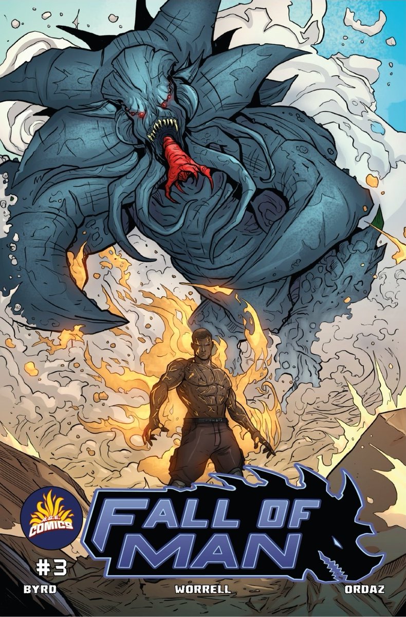 Help make it happen for Fall of Man #3. Spread the word!

fundmycomic.com/campaign/856/f…

Dive into the epic world of Fall of Man, where humanity’s triumph turns to chaos after a devastating solar flare in 1957 ends the age of technology and ushers in a dark new era of monstrous kaiju