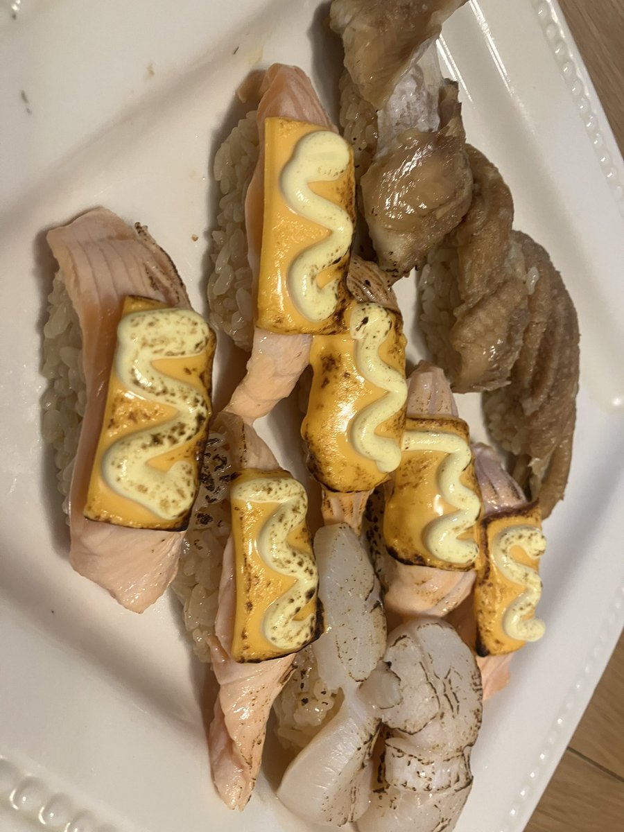 週末に同級生宅で握った寿司〜