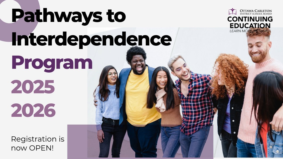 Pathways to Interdependence Program
🌈 Register now at bit.ly/3I3dbiY !  earn credit, gain skills &amp; help plan the Rainbow Youth Forum. Starts Nov 4, 2025. #OCDSB