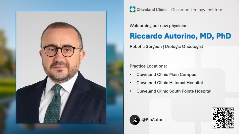 Cleveland Clinic Urology tweet media