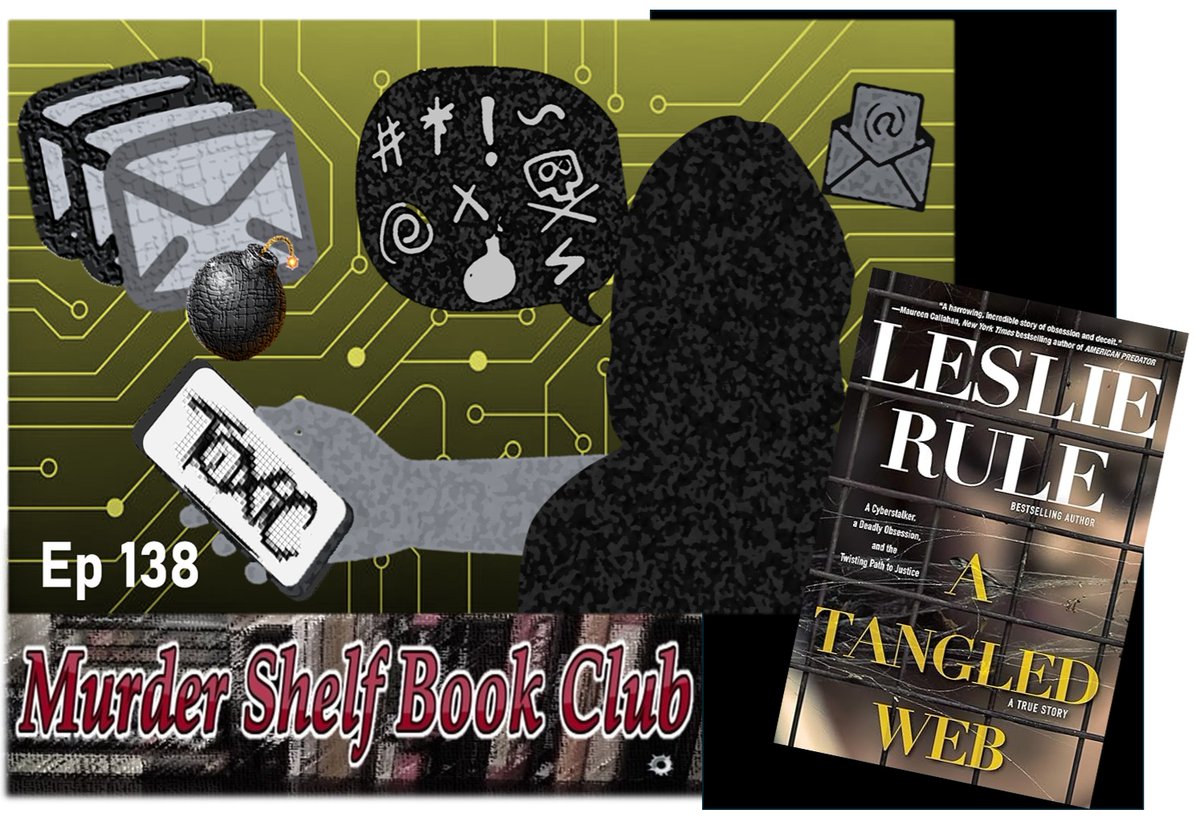shelf_club's tweet photo. EP 138 ...The wait is over, A TANGLED WEB Pt 2 is OUT! A deranged stalker leaves havoc in her wake!
🕷️ https://t.co/P5vFzt9Y00 🕸

#truecrimefan #stalkervibes #readersofinstagram #truestory #truecrimebooks #truecrimestories  #iRead4U #truecrimecommunity #truecrimepodcast