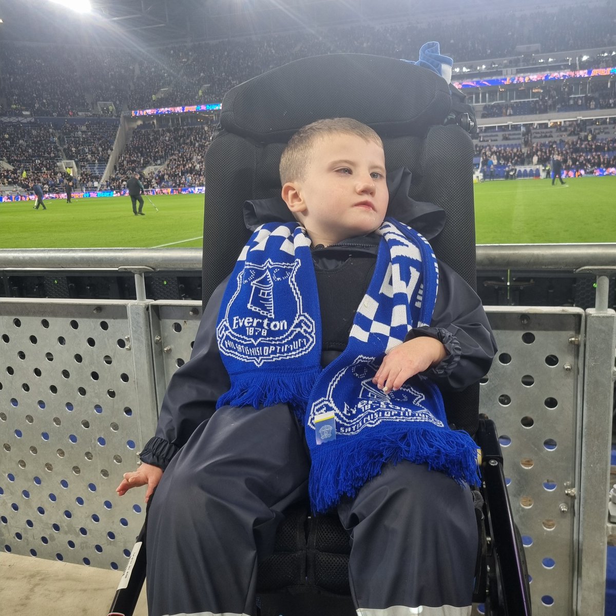 Come on Everton. Just me and Ellis tonight.