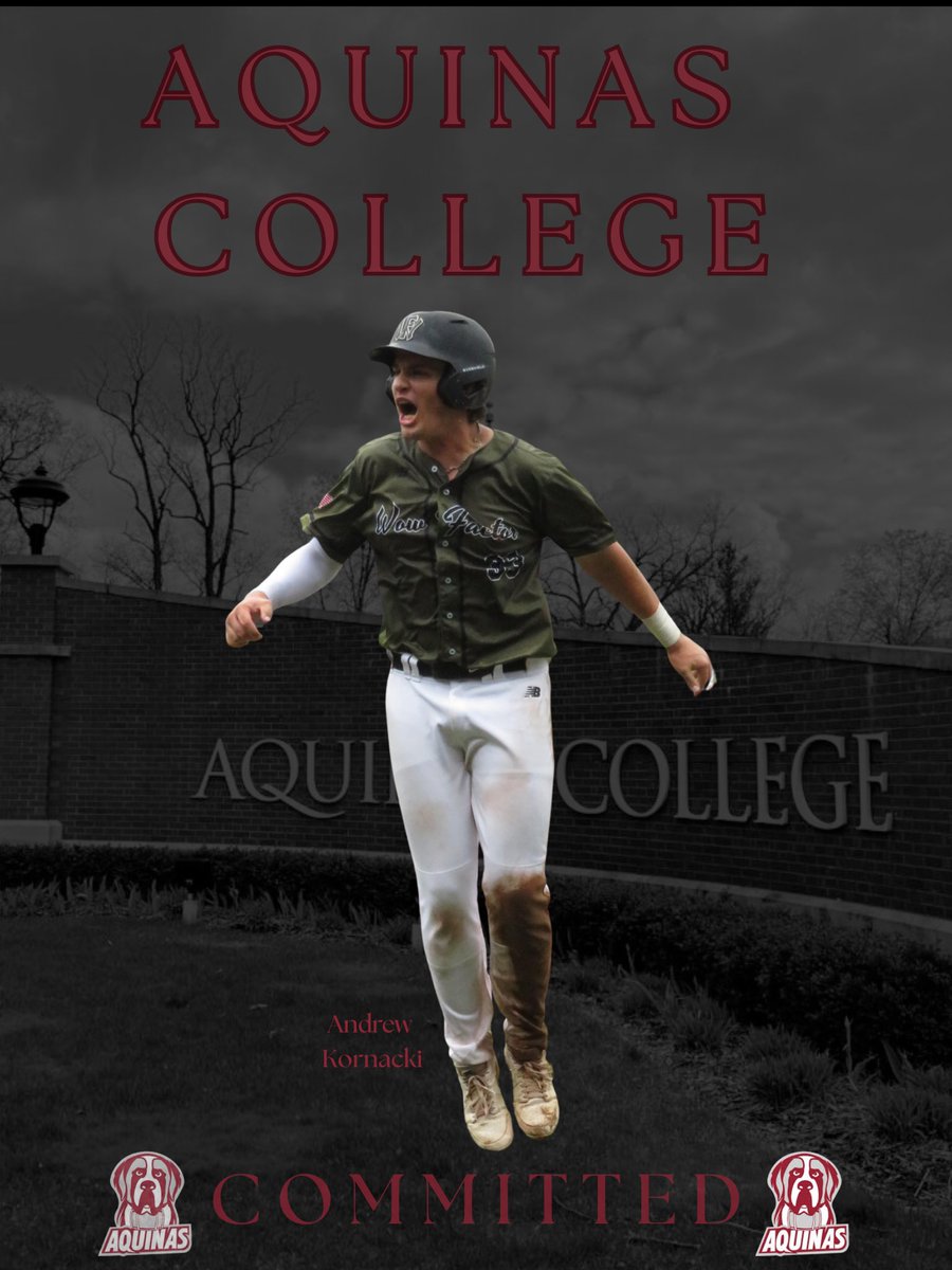 I am blessed and honored to announce my commitment to <a href="/AQBaseball/">Aquinas Baseball</a> . I would like to thank God for opening this door for me. As well as all my family, friends, and coaches who have helped me along the way. Lastly a huge thank you to <a href="/clamange/">Chris LaMange</a> and <a href="/pat_gillies/">Pat Gillies</a> for this opportunity.