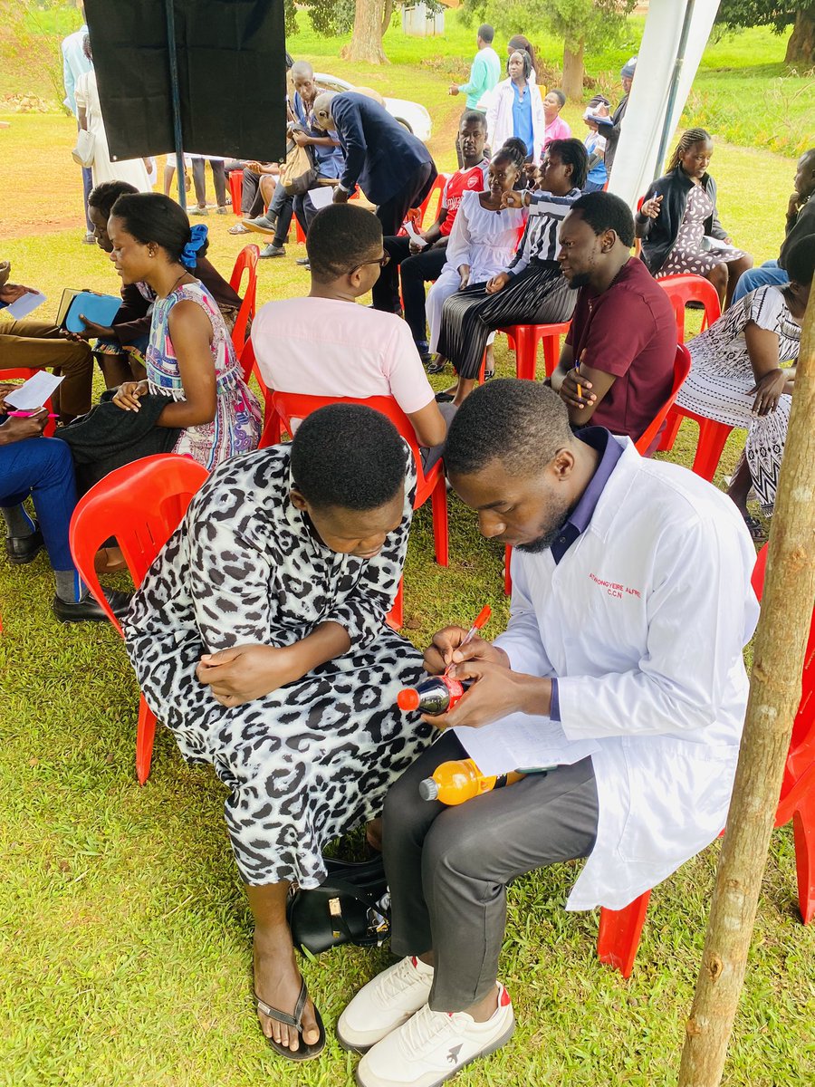 kyundsa_kyu's tweet photo. On Sunday 28th September 2025,
KYUNDSA brought nutrition assessment and counseling right to Uganda Martyrs Catholic Chaplaincy , Kyambogo University. 
Empowering our community to make stronger, healthier choices together. 

#NutritionInAction #KYUNDSAOutreach https://t.co/6QFNbjSitR