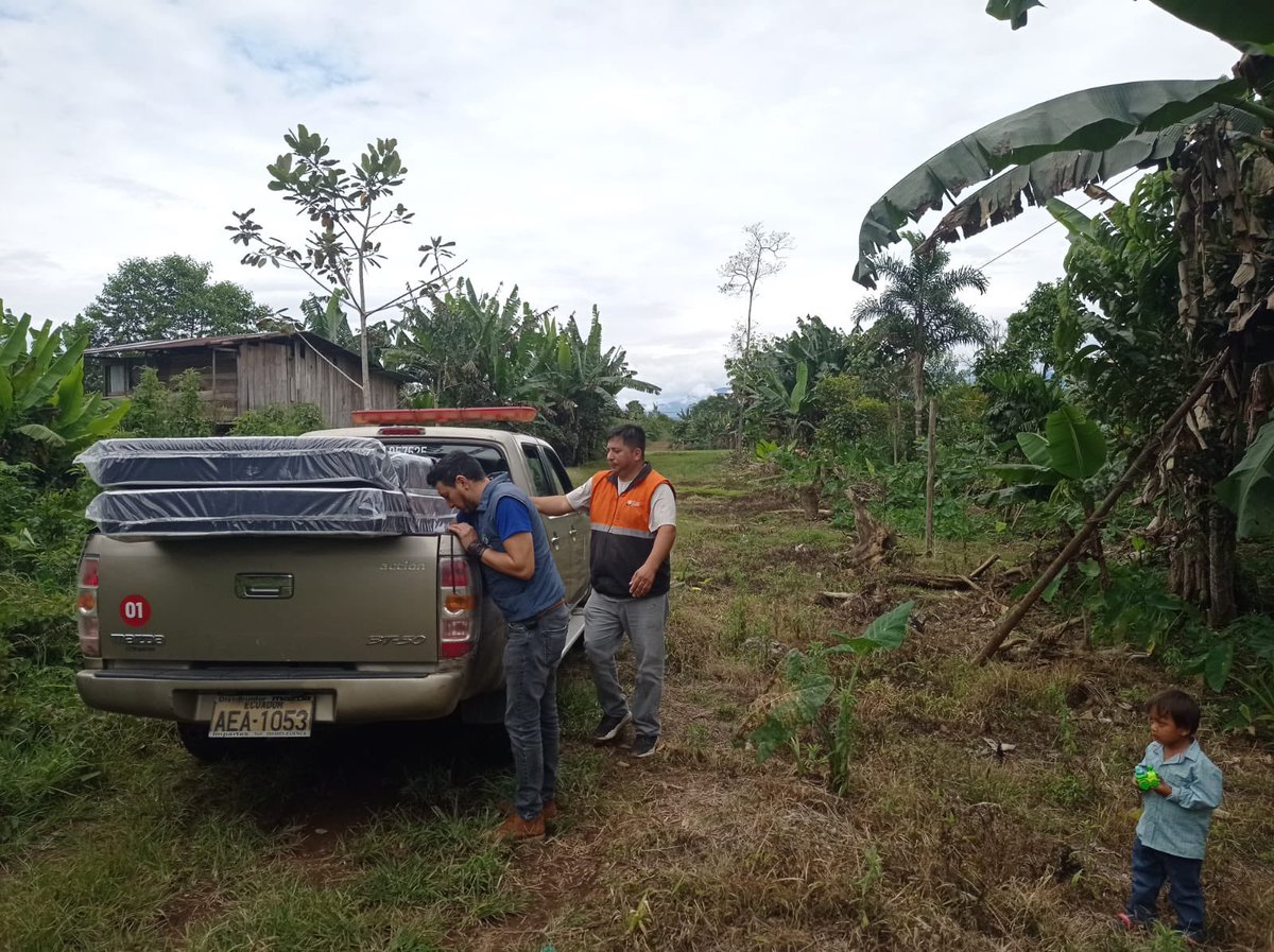 📍#MoronaSantiago

En el cantón #SevillaDonBosco, entregamos asistencia humanitaria a una familia afectada por un incendio estructural.

Atendemos a la familia con:
• Kits de dormir 
• Kits de alimentos 
• Kit de higiene personal 
• Kit de limpieza familiar. 

🦺 Seguimos
