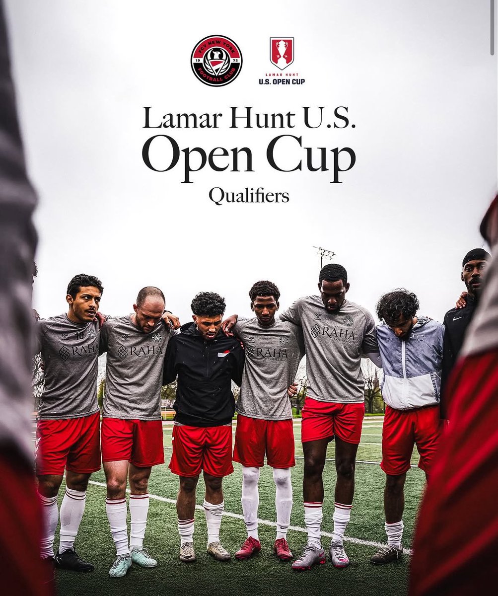 FCY New York is in the 2025/26 Open Cup Qualifiers! First match details coming soon.

#fcyny #victorythroughunity