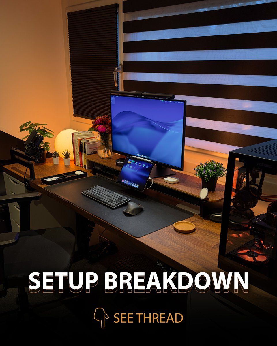 leonardssh22's tweet photo. My home setup 🌿✨

Warm, minimal and cozy, the place I feel most creative. Which part is your favorite?

A little thread with pictures ⬇️

#DeskSetup #HomeOffice #Workspace https://t.co/OCw3f4mmGL