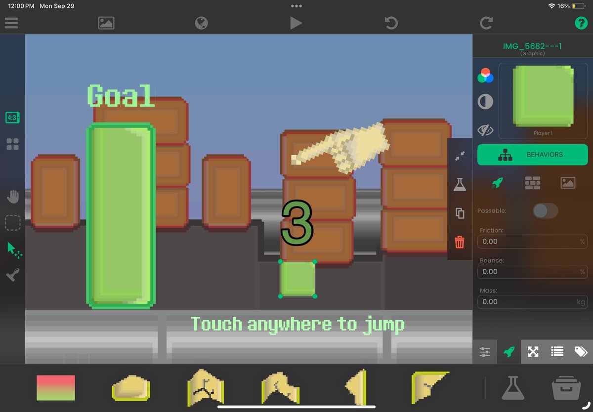 hyperPadApp's tweet image. Backtrack is a sleek, minimalist memory game that tests how fast you can react! 

And how well you remember patterns 🧩

Made with hyperPad. Played in seconds.

Try it now on iPad 👉 hyperpad.com/projects/zpnkt…

#casualgame #memorygame #ipadgames #indiegamedev