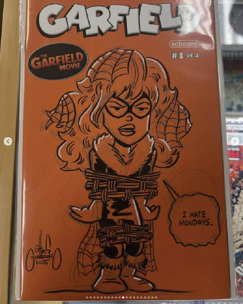 Sketches from my visit to NOSTALGIA NEWSSTAND, a great comic shop in Greenville, NC!