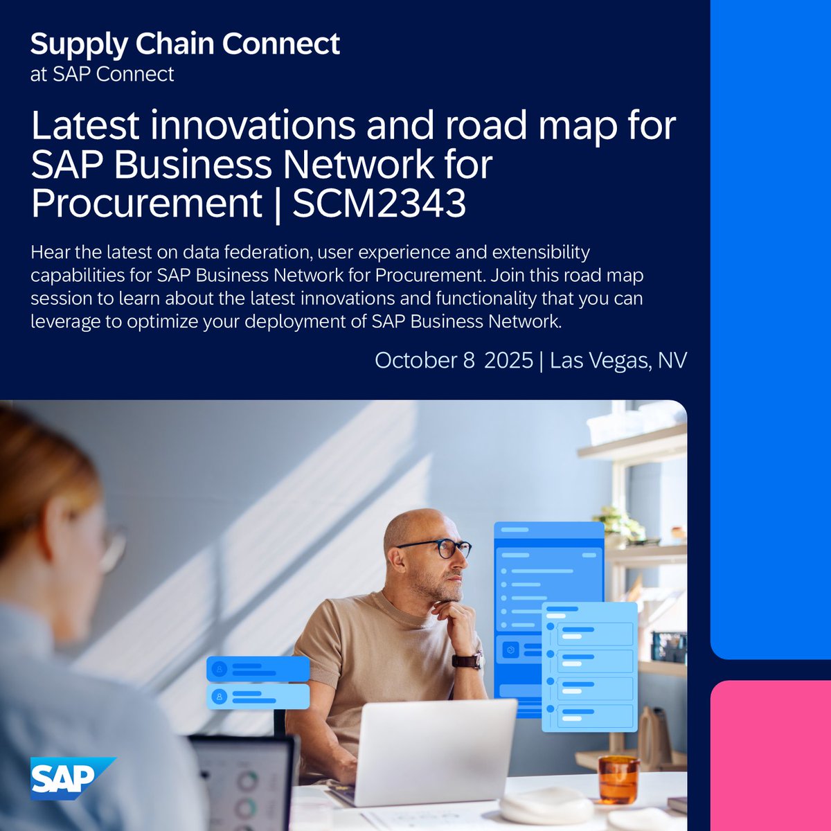 With #SAPConnect only a week away, I’d like to cordially invite you to our upcoming session presented by <a href="/SAP/">SAP</a>’s Atena Reyhani, during which she’ll explore our latest innovations and capabilities for SAP Business Network for Procurement. Register today: sap.com/events/connect…