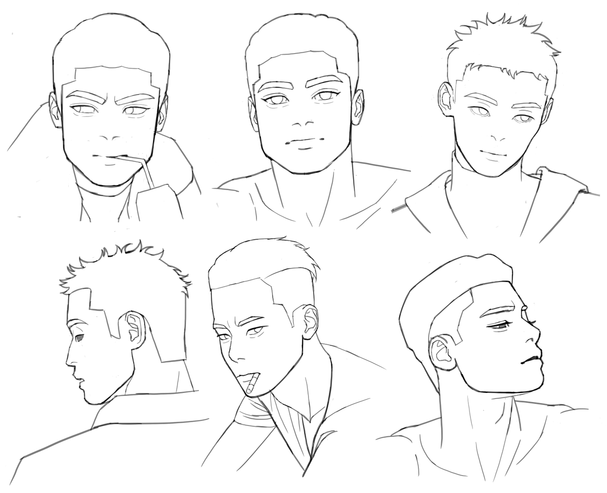 howliet's tweet photo. portrait sketches https://t.co/DQHp4Mk5MY