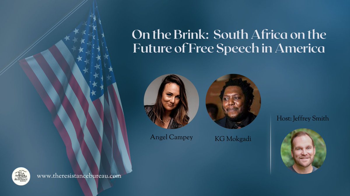 ResistBureau's tweet image. 🚨NEW INTERVIEW🚨

Our host @Smith_JeffreyT spoke to comics @YesReallyAngel and @KGcomic about the impact of government scrutiny on satire. They share advice for Americans at a critical time and insights on the enduring power of humor in defending human rights.…