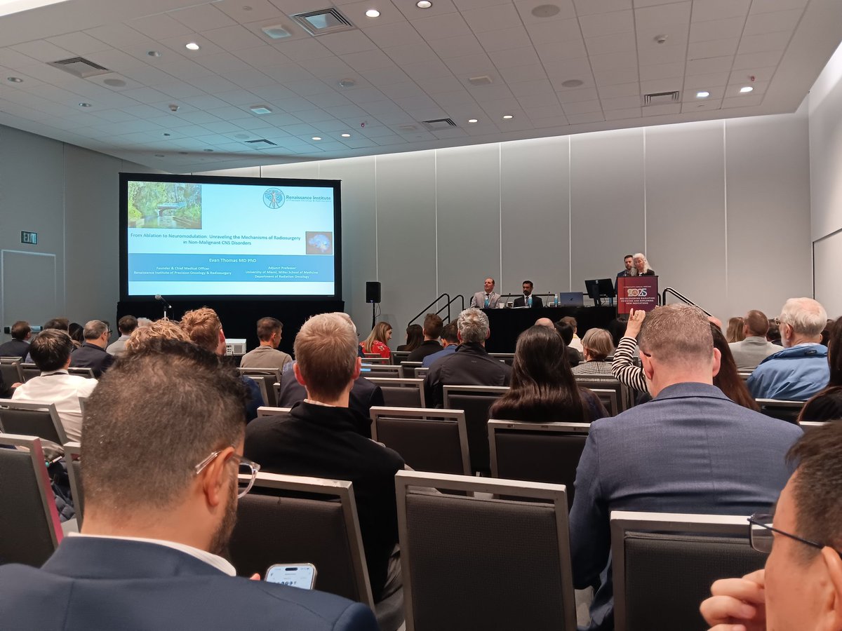 Excellent talk on additional indications and use of radiotherapy. Much needed guidance as people get their 🦶in the door on novel uses. <a href="/KoneruMd/">Bobby Koneru, MD</a> <a href="/EvanThomas84/">Evan Thomas MD/PhD</a>