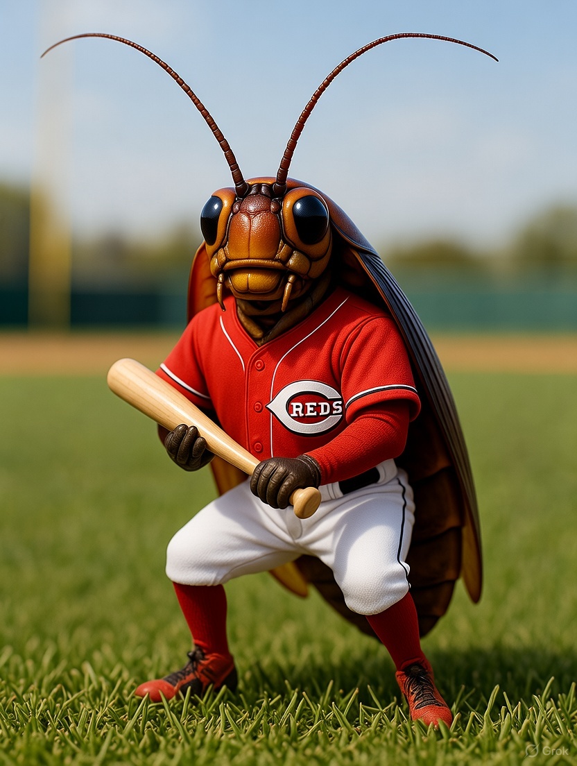 The <a href="/Reds/">Cincinnati Reds</a> are like cockroaches. You can't kill 'em! 
#LetsGoReds #ATOBTTR #MLBpostseason