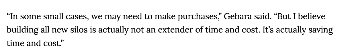 I am old enough to remember when very serious people™️ said we couldn't save money by putting the D5 in silos because it would require expensive new silos and other infrastructure.