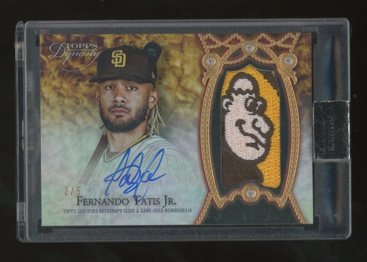 Topps Dynasty Tatis Jr. タティス auto サイン 2023 Topps Inception MLB SD Padres Fernando Tatis Jr. Patch