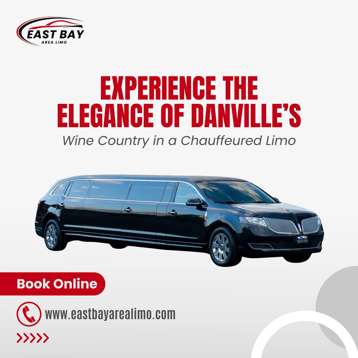 eastbayarealimo's tweet image. 🍷 Explore Danville’s Wine Country in luxury! 🚖
East Bay Area Limo offers chauffeured wine tours designed for elegance, comfort &amp;amp; unforgettable memories.
Book online 👉 eastbayarealimo.com
#WineTours #Danville #LimoService #LuxuryTravel