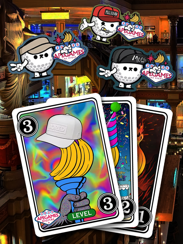 Yes, holding a level 5 <a href="/GoApeGames/">ApeGames</a> Card gets the holder an "Attendee Ticket" to the Ape Games at ApeFest in Las Vegas and a level 6 ticket gets the holder an ApeGames "Contender Ticket" for IRL Vegas, getting you eligibility to win the Grand Prize of $5K to $10K. 

BUT the lower