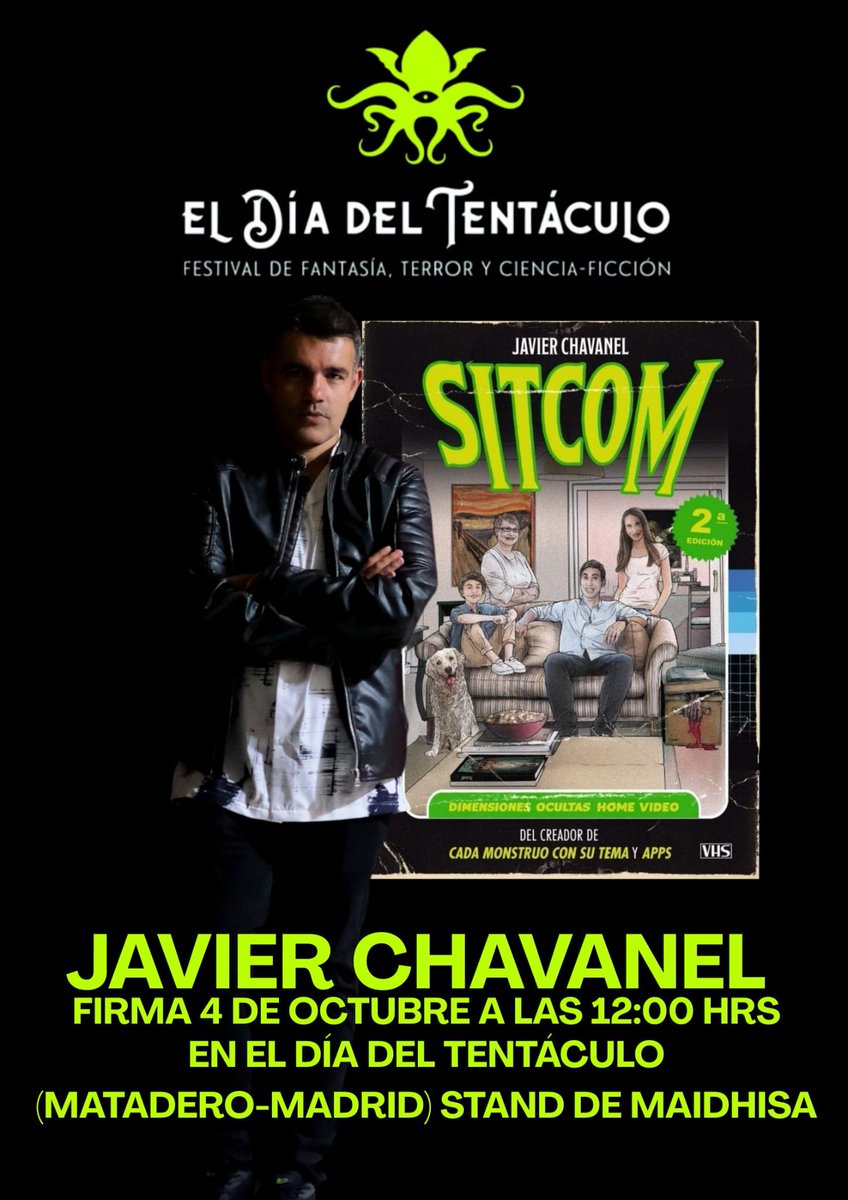 Ya queda menos! El sábado a las doce en el Matadero-Madrid.
Hay sonrisas que matan, y en Sitcom lo descubriréis.