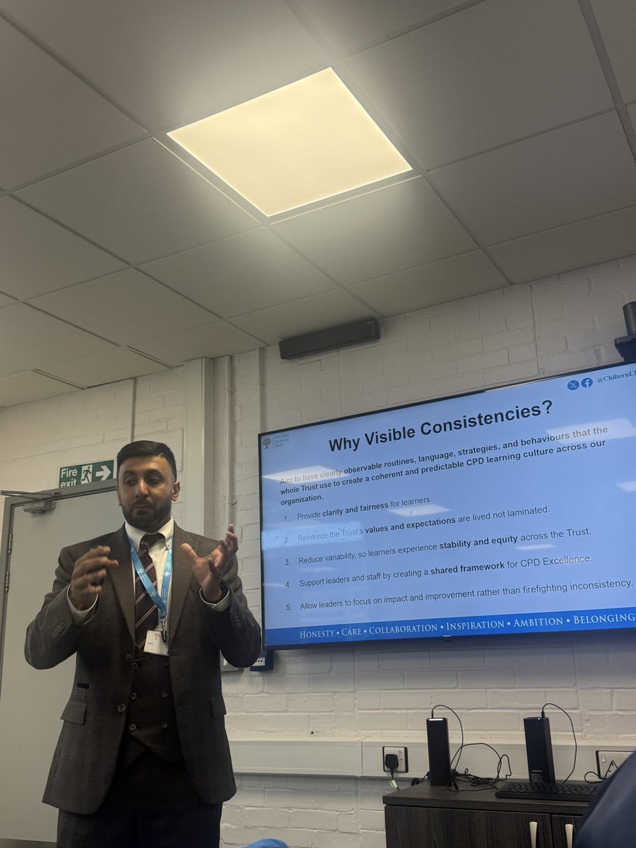 msybibi's tweet image. Today, @TeachLeadAAli, Nadine Cotton and Flora Burt from @ChilternLT planned and delivered thought provoking training on planning effective CPD using CLT visible consistencies. 

Really enjoyed learning from @mrRteaching and primary colleagues too. 

@unleashing_me @CherylAbbiss