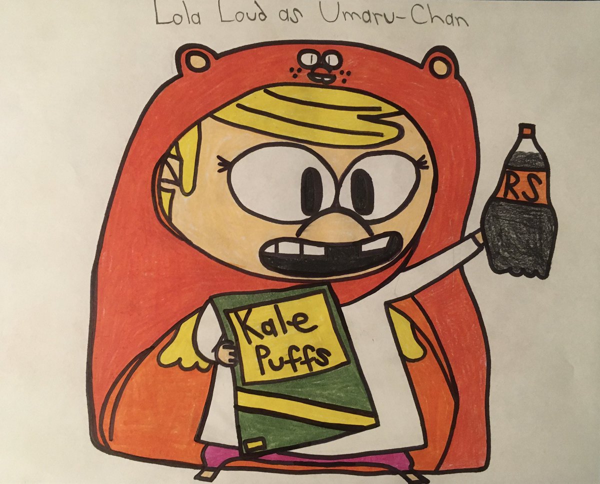 AarontheWise's tweet image. Happy 10th anniversary to #Umaru. This is #LolaLoud from #TheLoudHouse parodying her in my #TheLoudHouseFanart. It’s about a girl who’s famous at school but hyper &amp;amp; tiny at home. Likes: #cocacola, #PlayStation &amp;amp; hamsters. #Nickelodeon @FanpageOfTLH @Ryan_Treasures @JJRavenation52