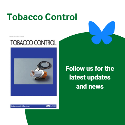 bmj tobacco Tobacco Control (@TC_BMJ) / Posts / X