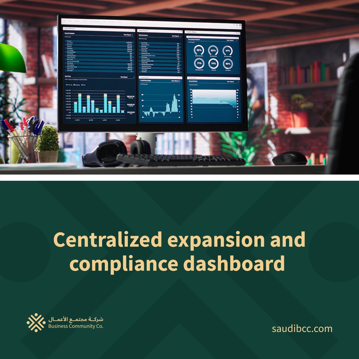 bccsaudi's tweet image. A centralized expansion &amp;amp; compliance dashboard one source of truth for all entities, real-time alerts, and smart regulatory tracking.
#Compliance #GRC #EntityManagement #CorporateGovernance #BusinessExpansion #DataAnalytics #RegTech #KSA #Saudi #MENA #Saudi2030 #Vision2030