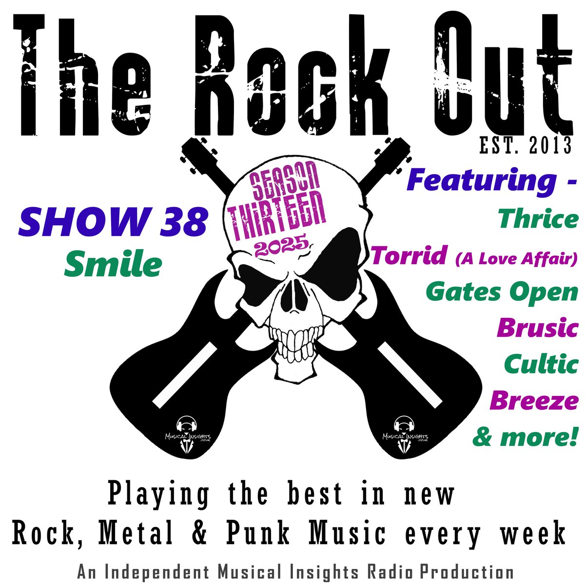 The Rock Out (@therockoutradio) on Twitter photo This week's show S13 E38 - 'Smile', will be broadcast on <a href="/RadioKSCR/">Radio KSCR</a> tonight at 7pm Pacific time - 3am BST Wed
📻bit.ly/Radio-KSCR📻
Filled with #NewMusic due for release on Friday 3rd October
<a href="/musicalinsights/">Musical Insights</a> <a href="/radio_mark/">🎙️ Mark Cridland</a>
#Rock #Metal #AltRock #AltMetal #Metalcore This week's show S13 E38 - 'Smile', will be broadcast on <a href="/RadioKSCR/">Radio KSCR</a> tonight at 7pm Pacific time - 3am BST Wed
📻bit.ly/Radio-KSCR📻
Filled with #NewMusic due for release on Friday 3rd October
<a href="/musicalinsights/">Musical Insights</a> <a href="/radio_mark/">🎙️ Mark Cridland</a>
#Rock #Metal #AltRock #AltMetal #Metalcore