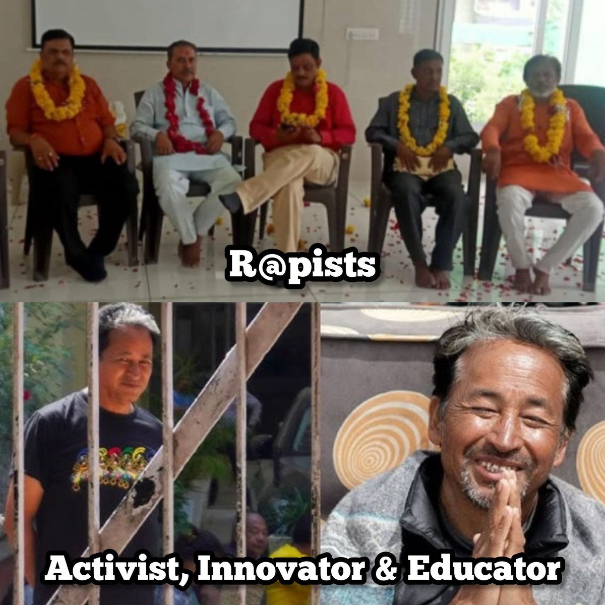 iknowthat_idont's tweet photo. @GitanjaliAngmo @Wangchuk66 I support Sonam Wangchuk!
#SonamWangchuk #savesonamWangchuk #savedemocrecy #SupportHumanity @TheNewspinch https://t.co/8wxgFG7xBk