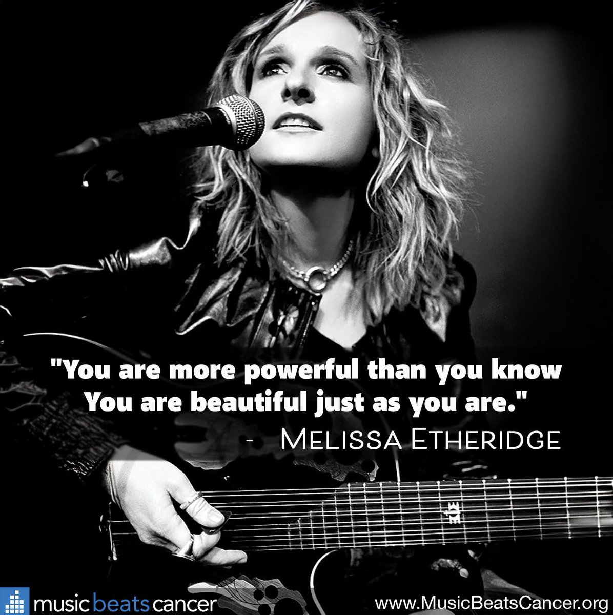 Melissa Etheridge found new strength during her breast cancer journey. Her words remind us of the inner power we all possess, especially in difficult times. 

#MusicBeatsCancer